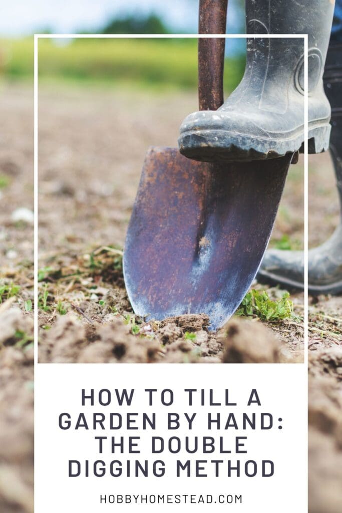 How to Till a Garden by Hand the Double Digging Method