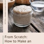 From Scratch How to Make an Easy Sourdough Starter