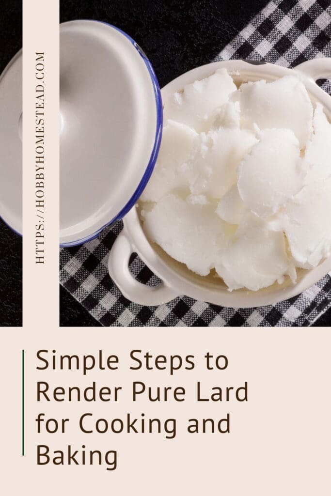 Simple Steps to Render Pure Lard for Cooking and Baking