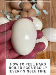 How to Peel Hard Boiled Eggs Easily Every Single Time