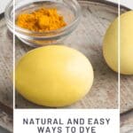 Natural and Easy Ways to Dye Easter Eggs