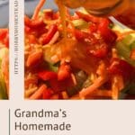 Grandma’s Homemade Simple Salad Dressing Recipe