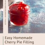 Easy Homemade Cherry Pie Filling Using Fresh or Frozen