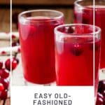 Easy Old-Fashioned Cranberry Juice Canning Recipe