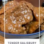 Tender Salisbury Steak in the Slow Cooker Recipe