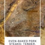 Oven-Baked Pork Steaks Tender, Juicy, and Flavorful