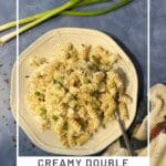 Creamy Double Protein Pasta Recipe