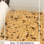 Mal’s Browned Butter Sourdough Granola Bars