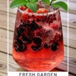 Fresh Garden Berry Cranberry Spritzer