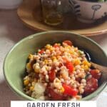 Garden Fresh Pearl Couscous Salad