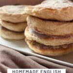 Homemade English Muffins on the Stovetop