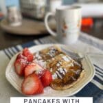 Pancakes with Cream Cheese and Almond Flour