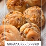 Creamy Sourdough Discard Bacon and Cheddar Rolls Recipe 1200 x 1800