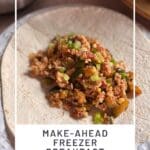 Make-Ahead Freezer Breakfast Burritos with Garden Zucchini